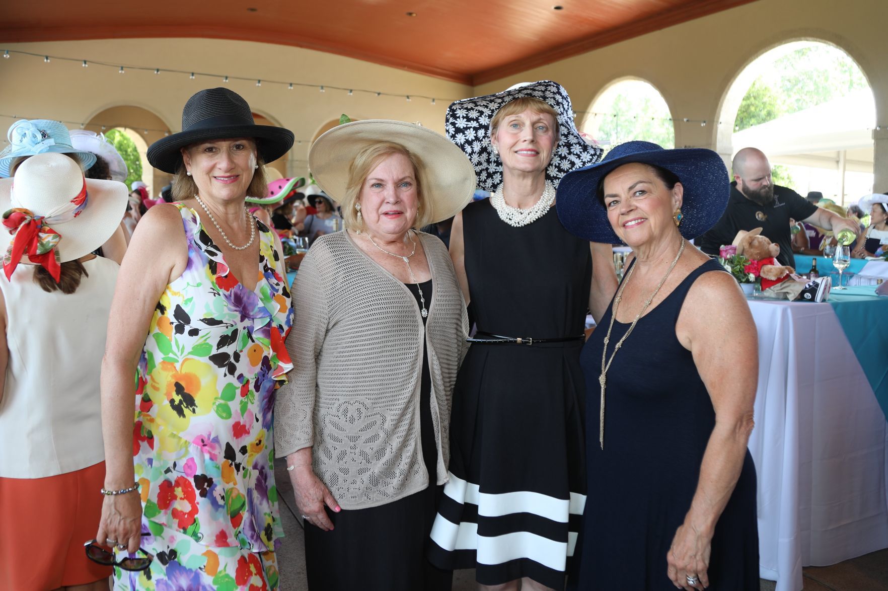 Cathy Cline, Betty Davidson, Chris Linnenbringer, Dianne Berns